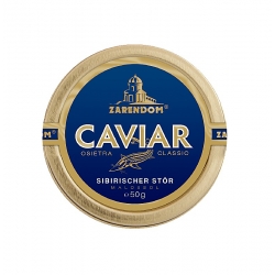 Zarendom® Kaviar vom Sibirischen Stör 50g