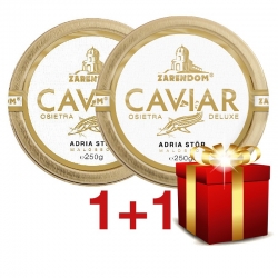 1+1 Zarendom® Kaviar vom Adria Stör 250g