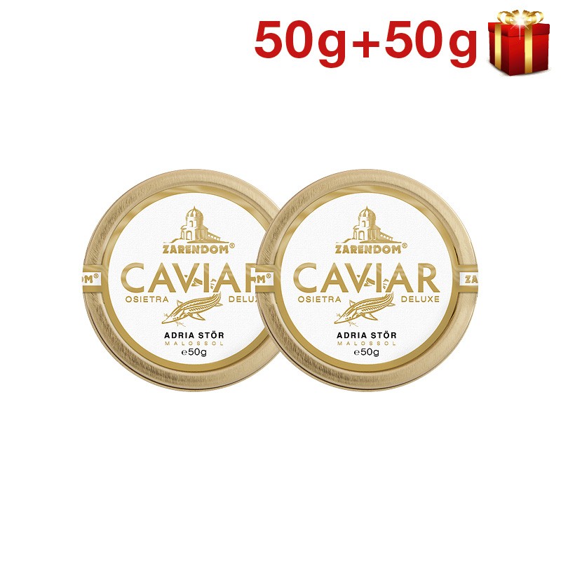 50+50g Störkaviar Adria Dose 50+50g Störkaviar Adria Dose
