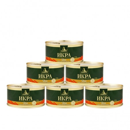 5+1 Zarendom Classic Gorbuscha Lachskaviar 250 g