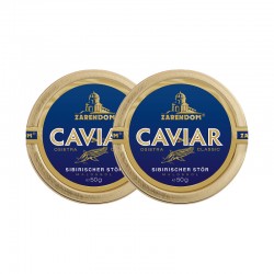 1+1 Zarendom Kaviar vom Sibirischen Stör 50g