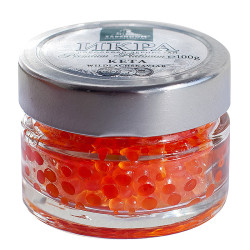 Keta Lachskaviar Zarendom Premium Platinum 100g Glas