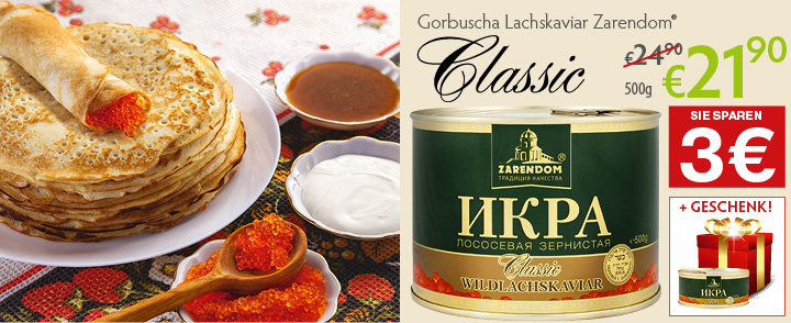 Angebot 1. Gorbuscha Lachskaviar Zarendom® Classic